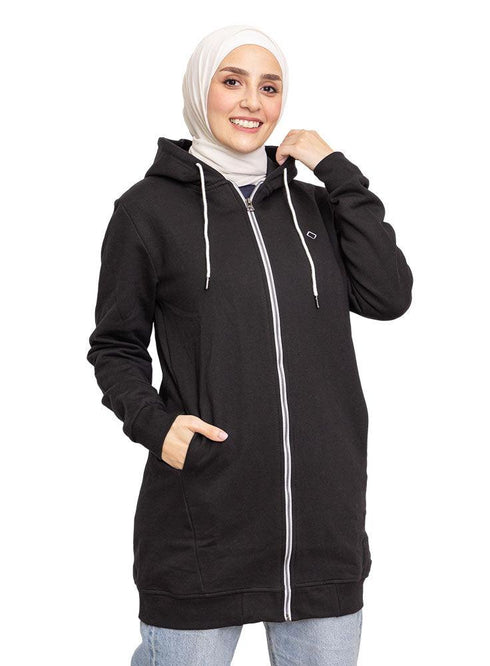 Black SW - Maxi Zipper - Khotwh